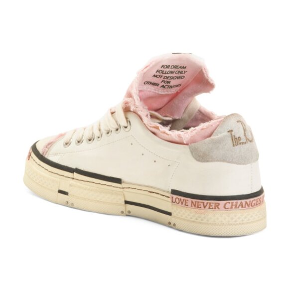 REBECCA WHITE Leather Identity Sneakers - Picture 2 of 3